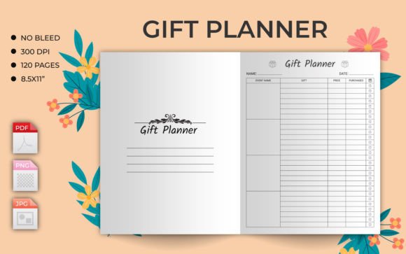 Download Gift List Tracker – KDP Interior - Gift Collection