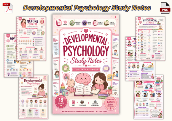 Download Developmental Psychology Study Notes - Psychology Collection